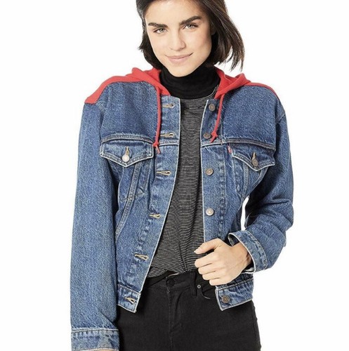 Nwt levi hooded denim - levi’s,