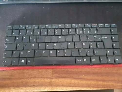 Clavier azerty noir pour - fr,