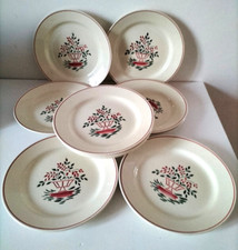 10 Assiettes plates HBCM