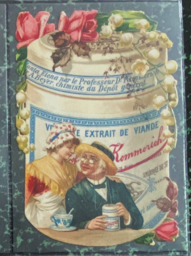 Chromo publicitaire peptone - publicitaire,