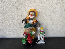 Lot de 3 Figurines Clowns de
