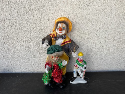Lot figurines clowns de - lot,