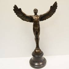 Statue Sculpture Icare Ange Nu