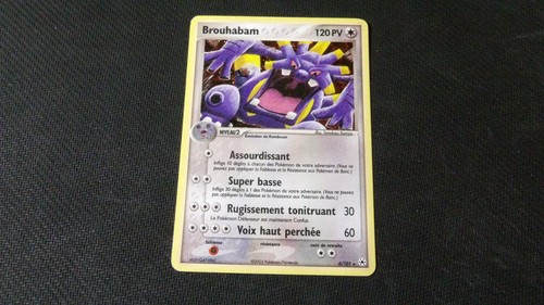 Carte pokémon brouhabam - pokémon, :