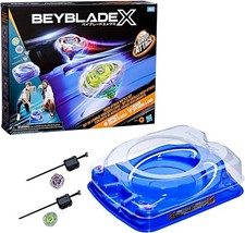 Beyblade X Drop Attack Set Arène De Bataille Beystadium Avec 2 Toupies Incluses