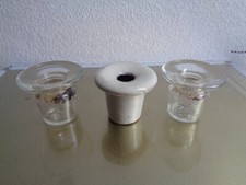 LOT DE 3 ENCRIER PORTE PLUME