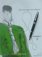 PUBLICITE WATERMAN PORTE PLUME