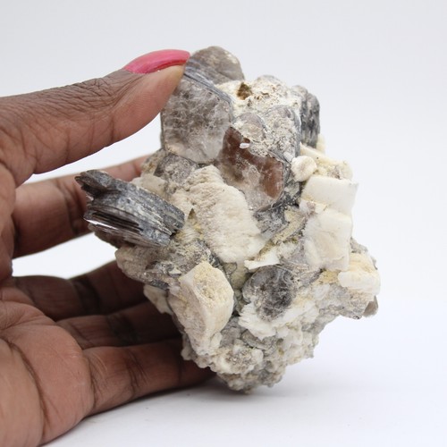 Quartz blanc avec - , afghan