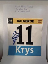 Dossard Alejandro Valverde