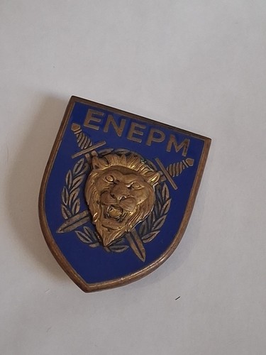 Insigne militaire enepm ecole - ,