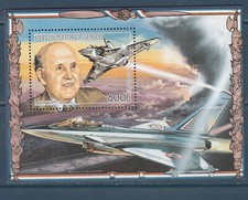 Guinée  avion Rafale  Marcel Dassault 1986 num BF 68  **