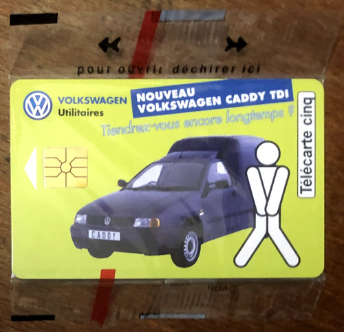 Telecarte volkswagen vag - 5u,