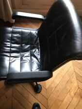 fauteuil conférence cuir design