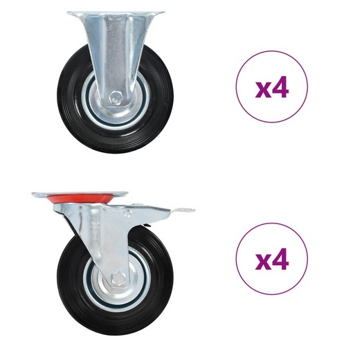 Roulettes pcs 125 - roulettes, mm