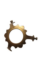 Griffe porte tulipes ancienne en laiton