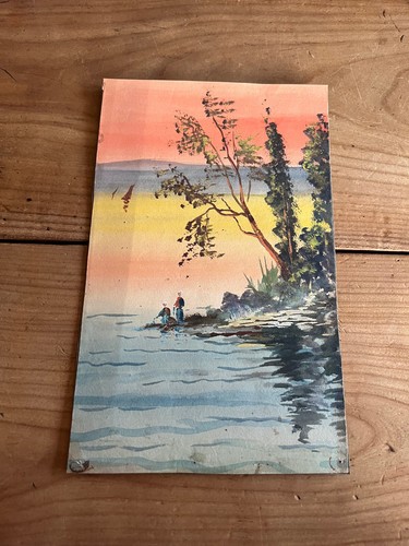 Aquarelle n43 paysage - aquarelle, de