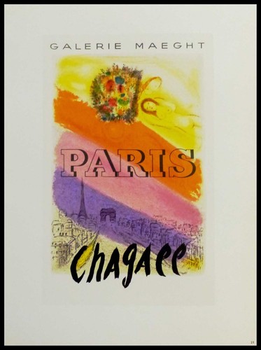 Marc chagall galerie maeght - chagall, :
