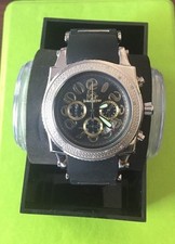 NEW Techno Master TM-2123 Watch Men's 0.20CTS $$$