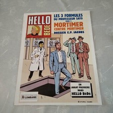 Affiche BD Blake et Mortimer