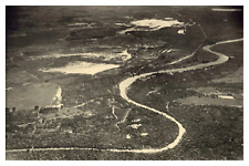 Inde, Rawalpindi-Srinagar, Vue aérienne, Tirage vintage, 1949 Photo prise par He