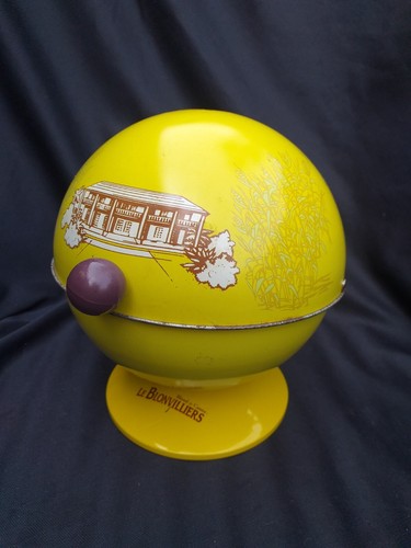 Boite sucre boule tôle - boule,
