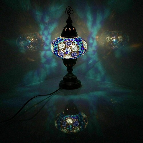 Lampe bureau mosaïque - lampe, de