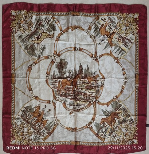 Silk scarf foulard - foulard, carré