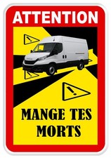 STICKER MANGE TES MORTS