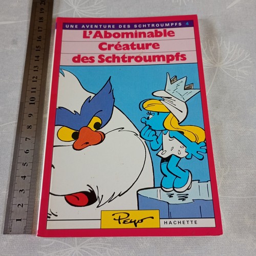 Livre les schtroumpfs - livre,
