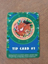 pass Euro Disney Disneyland carte Aventuriers sécurité 5 COINS RONDS 2019 TTB