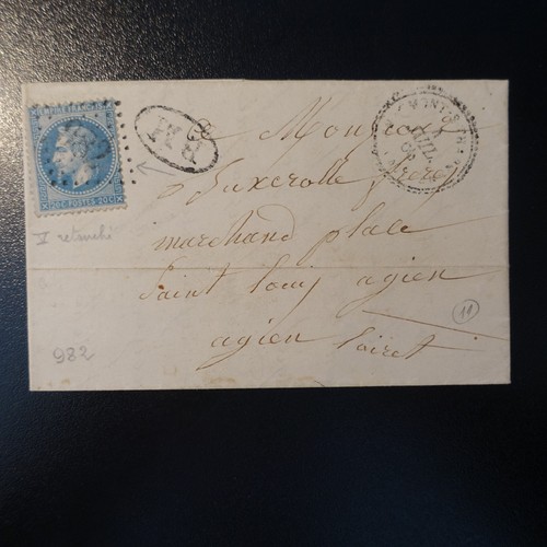 Napoléon lettre cover - lettre,