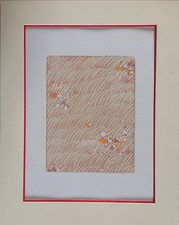 Lizzie DERRIEY,1928-1994.(atelier).Création originale.Feutre et gouache.