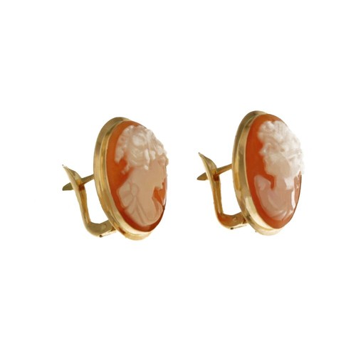 Boucles oreilles or - en, jaune