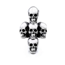 Bague en Acier Inox Tête de