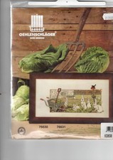 point de croix kit  lapin sur