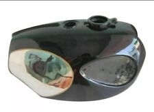 RÉSERVOIR D'ESSENCE BSA A65 SPITFIRE, FIREBIRD CHROME & NOIR PEINT DES ANNÉES...