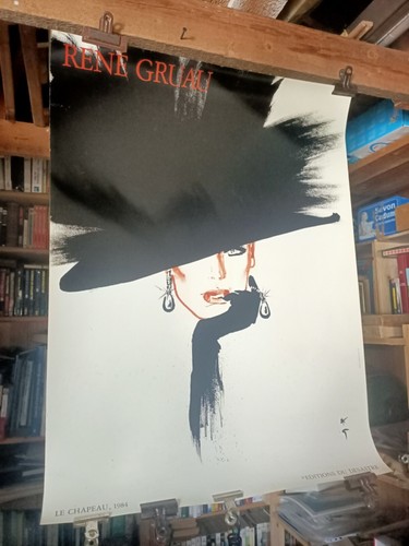 Affiche originale rené - rené, gruau
