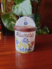 Boite d'allumettes a suspendre faïence Desvres