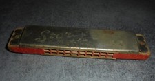 VINTAGE ANCIEN HARMONICA STAR CHINE SHANGHAI années 80 Instrument Jouet d'Enfant