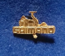 RARE BROCHE NO PINS SPORT PÊCHE FISHING POISSON FISH Ste Moulinet SHIMANO SA