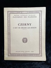 ¤ Partition ancienne - CZERNY