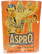 Vintage Aspro Boite Publicité