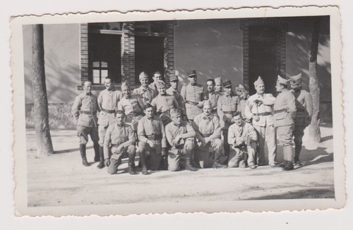 Photo rare anciens - , militaires