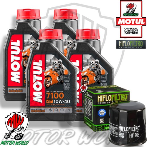 Kit entretien motul 7100 10w40 - kit,