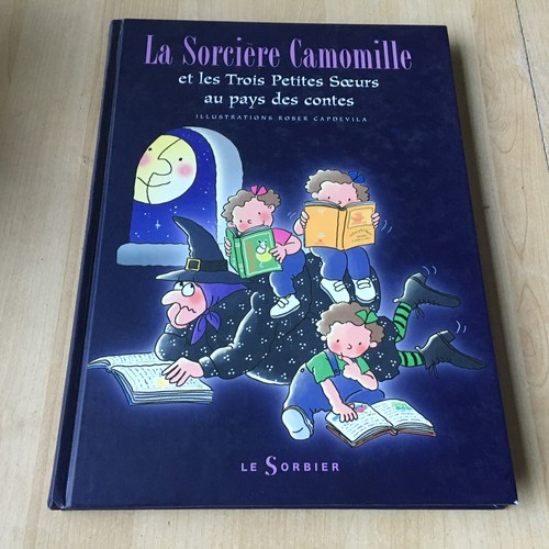 Livre sorcière camomille - sorcière,