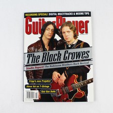 Guitare Player Revue Oct 1998 Vintage The Black Crows Enregistrement Special