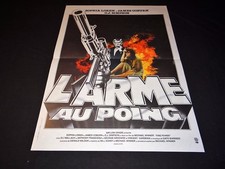 L' ARME AU POING  james coburn   affiche cinema 1979