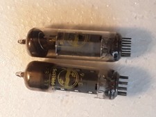 Paires De Lampes  Philips EL84 3-6  Tube3 Vintage D Origine  Heerlen Holland