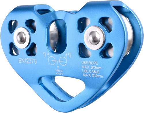 Triwonder poulie double 30kn - poulie,