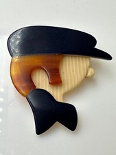 LEA STEIN ancienne broche en